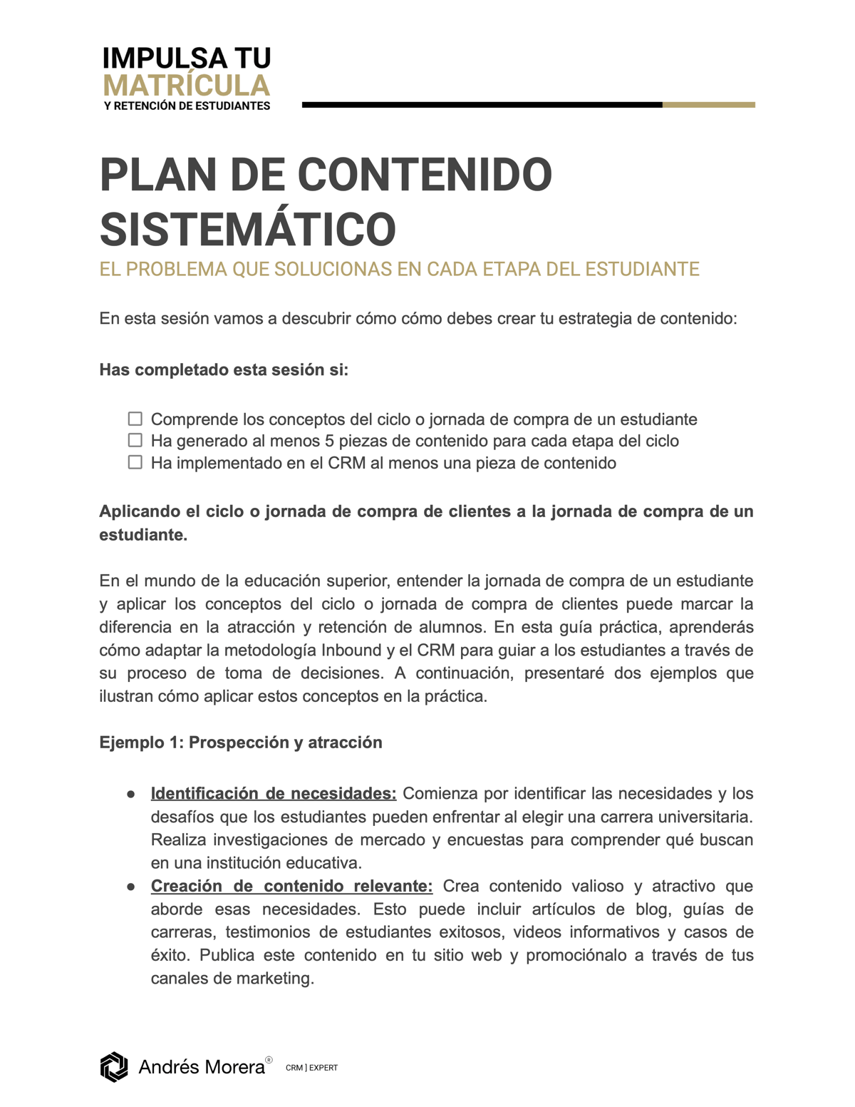 Contenido Sistematico